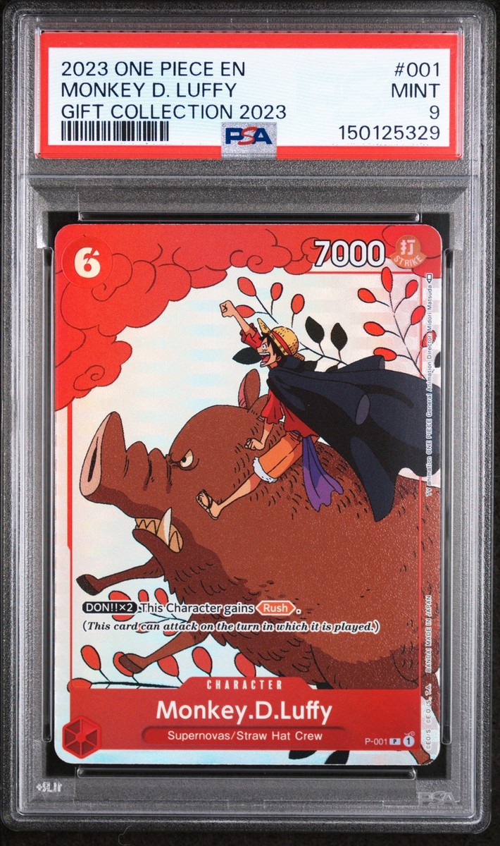 Monkey.D.Luffy (Gift Collection 2023) P-001 One Piece Promotion