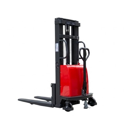 NEW HPDMC Semi-Electric Pallet Fixed Leg Stacker Load 3300lbs W/ 98'' Lift Fork