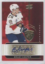 2019 Trilogy Rookie Renditions Gold Foil Signatures Brady Keeper #RR-4 Auto 1x1