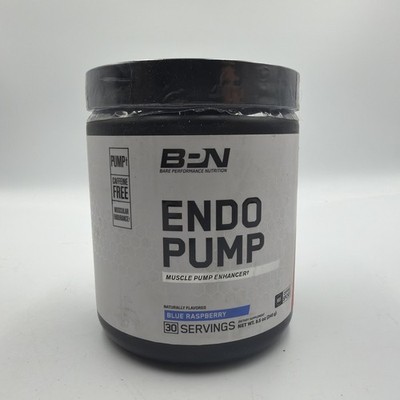 BPN Endo Pump Blue Raspberry Caffeine Free 30 Servings Sealed