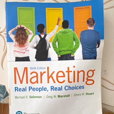 Marketing: Real People, Real Choices 9th Ed Paperback 2016 Pearson Solomon