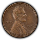 1924-D 1c Lincoln Wheat Small Cent - Chocolate Brown - VF/XF - SKU-Y6549