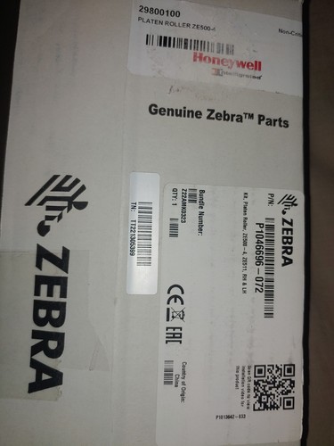OEM Zebra P1046696-072 Kit Platen Roller for ZE500-4 Thermal Printer Thick 4in - 第 10/10 張圖片