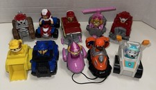 Lot Of 10 Paw Patrol Vehicles with Pups