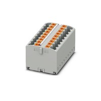 Phoenix Contact Verteilerblock Ptfix 18X2,5-G GY Durchgangs-Reihenklemmen