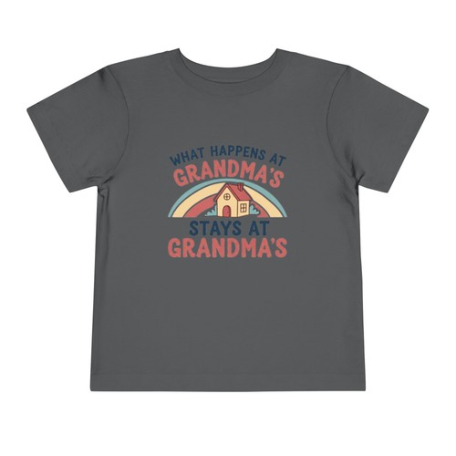 What Happens at Grandma's Toddler Tee Cute Gift - Picture 46 of 61