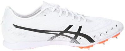 未使用品 ASICS GUN LAP3 WHITE ASICS Track and Field Spikes GUN LAP 3 Unisex White/Black