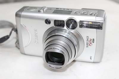 #ad #ad Canon Sure Shot 150u Date 35mm Film Pointamp;Shoot Camera Flash Tested $80.00