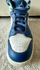 Nike Air Jordan 1 Mid ‘Blue Mint’ Iconic Sneaker Shoe Size 6.5Y US 2021 — photo 10
