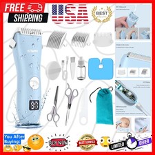 Baby Hair Clippers, Professional Quiet Hair Trimmer for Kids and Toddler, Wat...