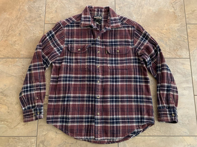 Gander Mountain Guide Series Men s Medium Heavy Cotton Plaid Flannel Shirt