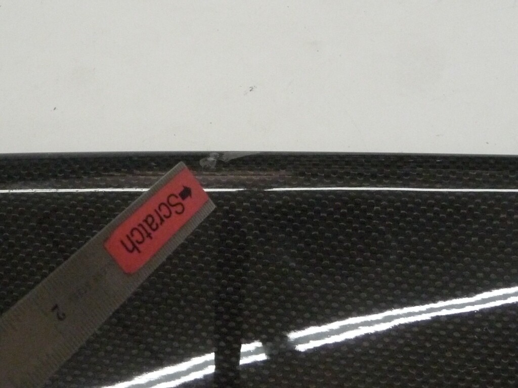 2010-15 Ferrari 458 Italia Spider Front Bumper Right Spoiler Carbon Fiber OEM A1