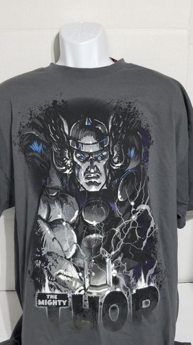 Marvel Mad Engine Thor Thunder and Mjnoir Shirt - Men's XXL 2XL - 2010 NWT - Picture 3 of 16
