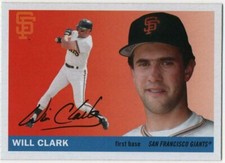 Will Clark 2020 TOPPS ARCHIVES 1955 Design Base #59 Giants