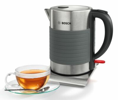 BOSCH TWK7S05 ELECTRIC CORDLESS KETTLE 2200W STAINLESS STEEL TEA