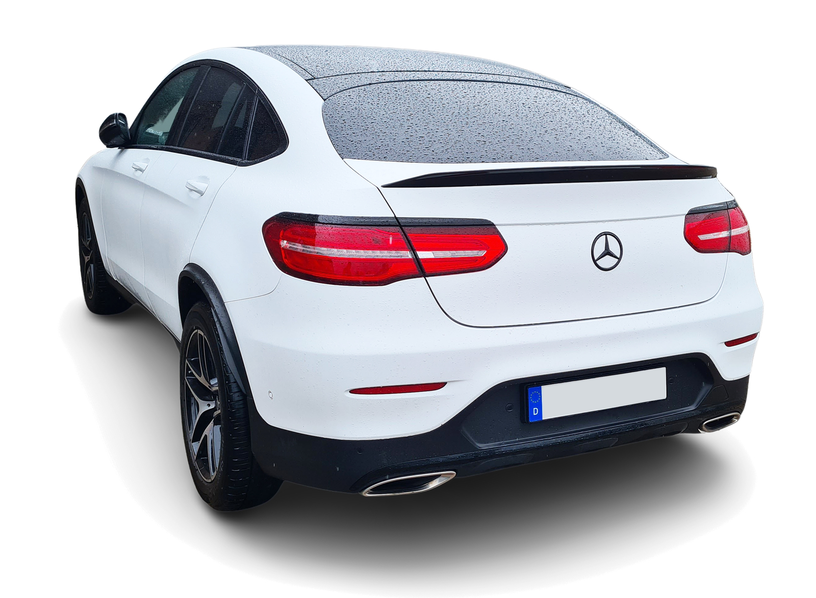 Black Gloss Spoiler Suitable for MERCEDES GLC Coupe