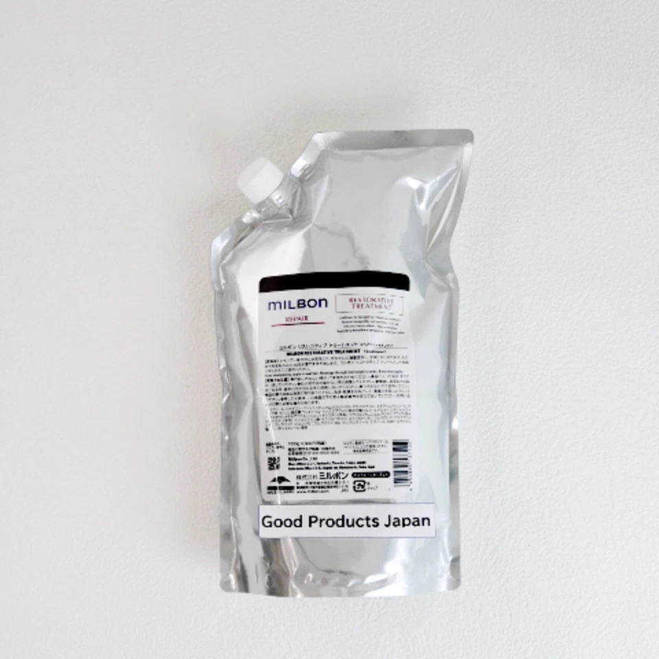 【Recarga】Milbon REPARACIÓN RESTAURADORA Champú y Tratamiento 1000ml Para Dañar Cabello Foto 3 de 3