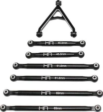 Hot Racing SXTF133A01 Aluminum Link Set for 5.25 (133.5mm) Axial Scx24