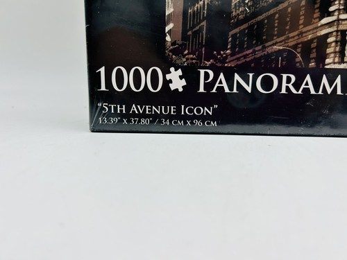 5th Avenue Icon Evangeline Taylor 1000 Piece Panoramic Jigsaw Puzzle NEW Sealed - Picture 2 of 5