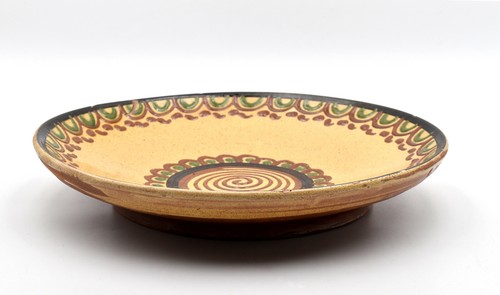 Biot Vallauris Merget plat poterie vernissée french ceramic plate - Picture 2 of 7