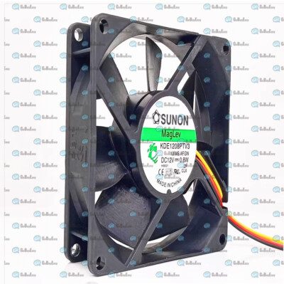 NEW   8025 KDE1208PTV3 fan DC12V 0.8W 3pin #A6-29