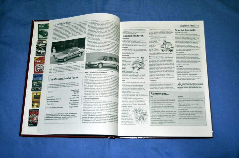CITROEN XANTIA 1993-1998 Haynes Manual 3082 Free postage! - Image 4 of 4
