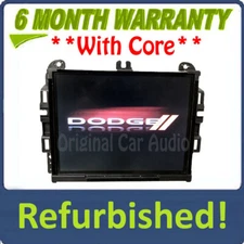Refurbis16 Dodge Durango OEM VP4 NA U Connect Multi Media Receiver w/ New Screen