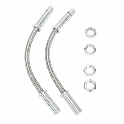 1 Pair 12 Inch Stainless Steel Door Loom Keep It Clean Hot Rat Muscle Car