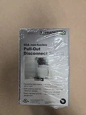 Trade Pro Ac Pull Out Disconnect Box Electrical 60A Non-fusible