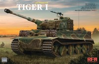 RFM-5080 Tiger I Late Production Zimmerit & Full Interior 1/35