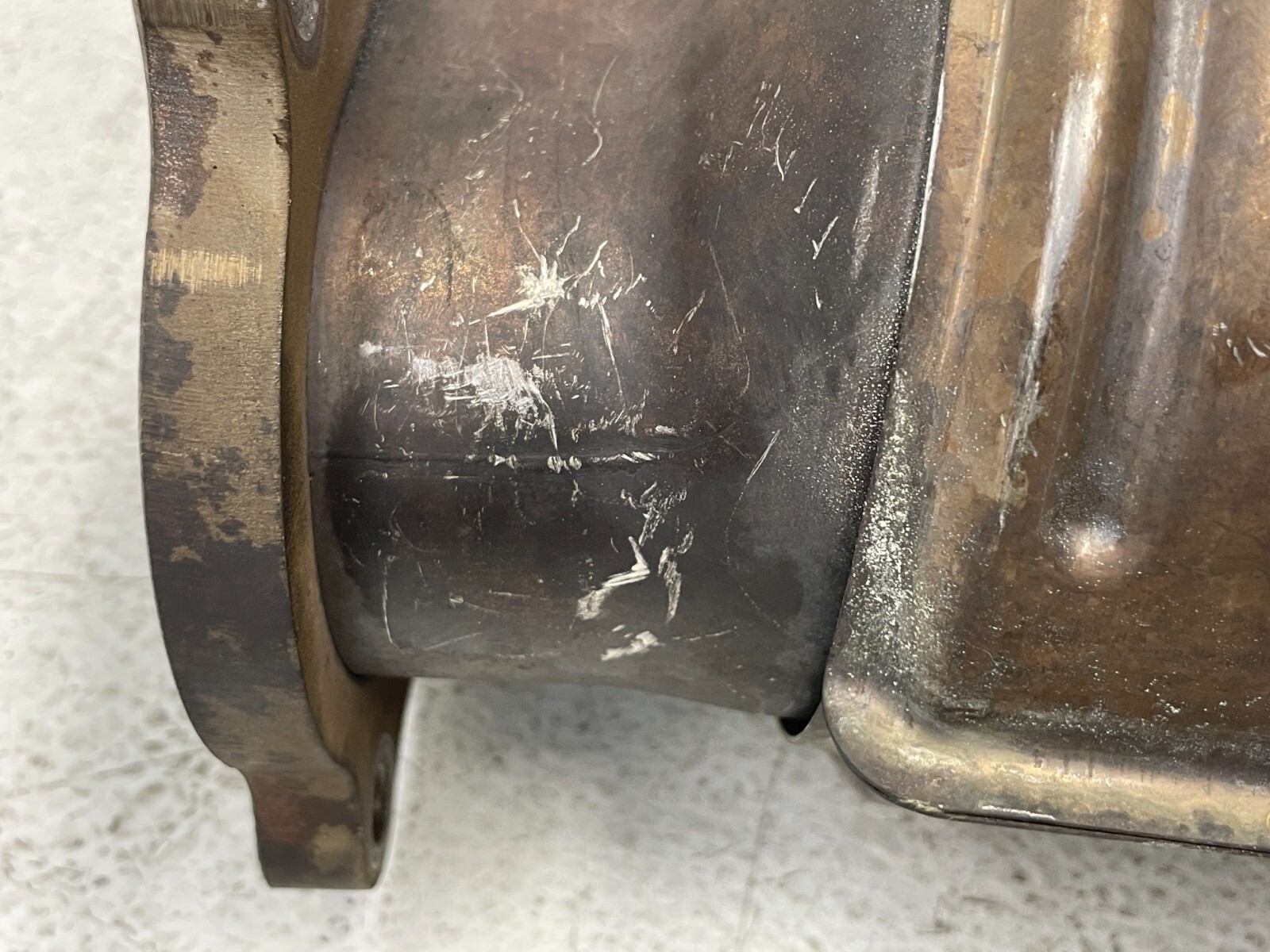 03 04 05 06 07 Bentley Continental GT Right Exhaust Downpipe 6.0L 1577 OEM