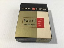 GE Mascot 11 Exposure Meter Lighting For Photography In Original Box With Papers