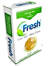 FRESH CIGARETTE FILTERS 3 PKS= 90 Filters Only $5.99! Take the Nic Out!