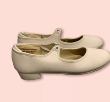 TAP SHOE GIRLS SIZE 2M. White. Used. White Dance . Tap Dance Kids