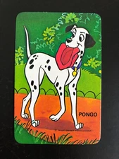 Pongo Vintage 70s Disney Dalmatians Puppy Dogs Kids Cartoon Newsagent Swap Card