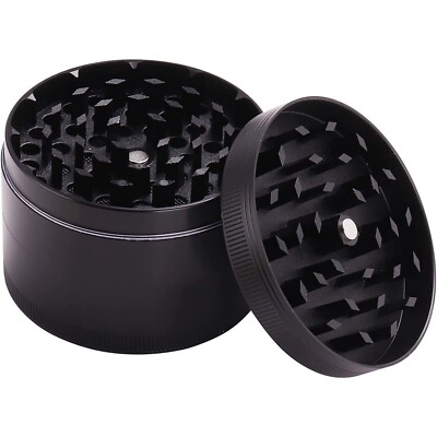 Black Space Case Kräutermühle 63 mm UK VERKÄUFER 4-teilig großes Spacecase