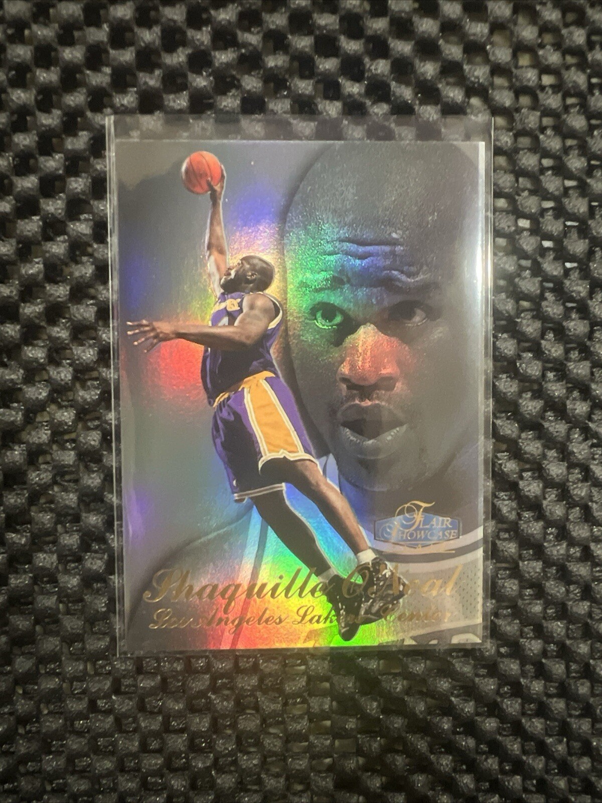 SHAQUILLE O'NEAL SHAQ FLAIR SHOWCASE SHOWTIME 1997-98 LAKERS HOF