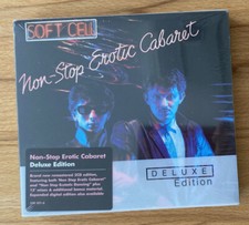 Soft Cell Non Stop Erotic Cabaret Deluxe Edition 2cd Plastikschuber Sticker