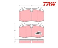 Bremsbelagsatz, Scheibenbremse Cotec Trw GDB1269 FüR Bmw 7Er