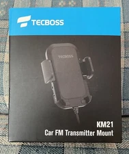 Tecboss KM21 Car FM Transmitter Mount