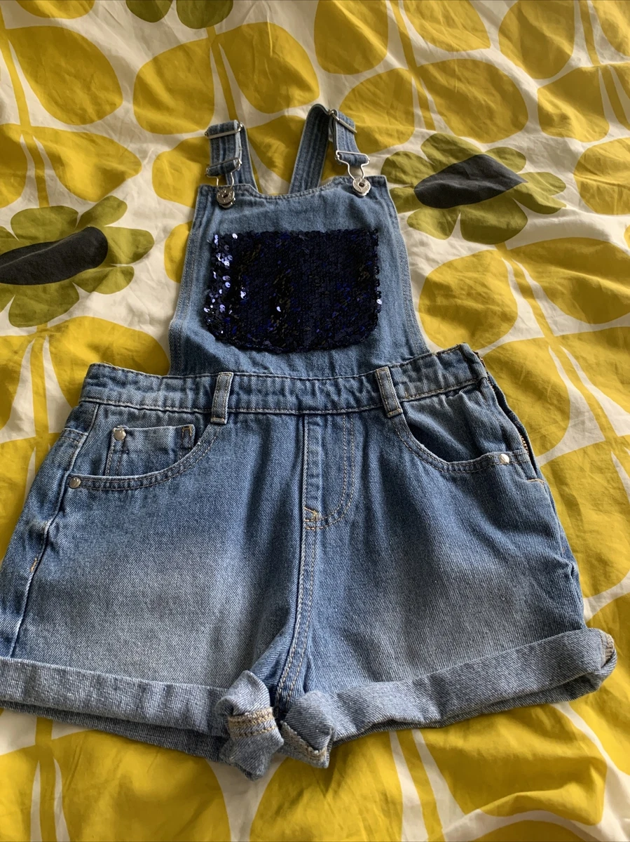 Denim dungarees girls 2025