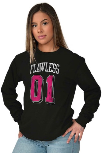 Flawless Confident Girly Cute Athlete Sports Long Sleeve T Shirt Tees For Women - 第 4/9 張圖片