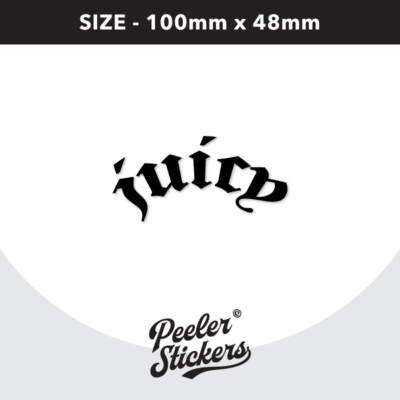 Juicy Decal Sticker, Dojo Cat Lizzo Juice Laptop Car Sticker CD0262