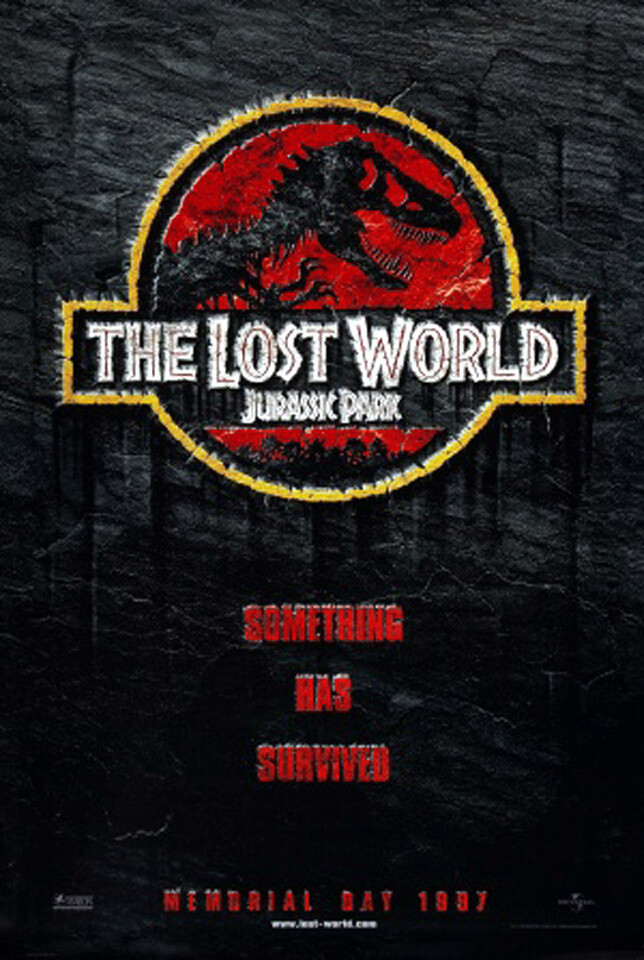 The Lost World: Jurassic Park (1997) original movie poster advance