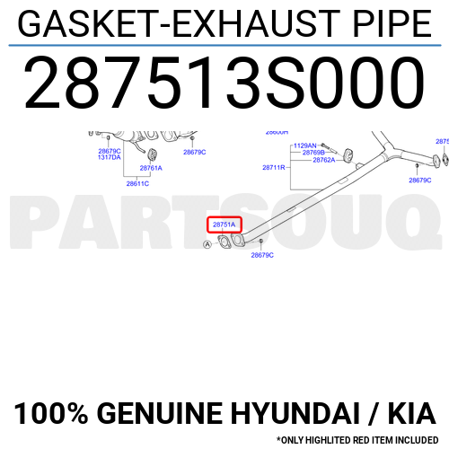 Hyundai kia 287513s000