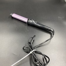 Remington CI52D1 Purple Tear Drop Shape Ceramic Curling Wand Iron 1"-1.5" Tested