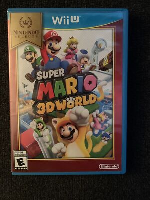Nintendo Selects: Super Mario 3D World With Manual (Nintendo Wii U, 2016)