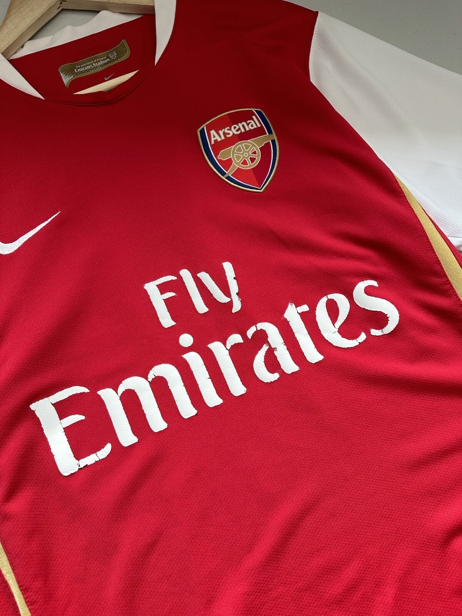 Y2k NIKE Arsenal Soccer Jersey Home Football Size M | eBay
