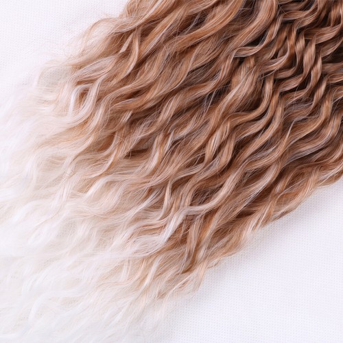 7 Packs 24" Loose Wave Crochet Hair Afro Curls Crochet Braiding Hair Extensions - Picture 41 of 58