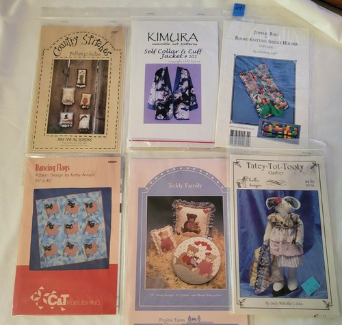 70 Quilting Jacket Toy Dolls Patterns 6 Pounds MP - Picture 4 of 12